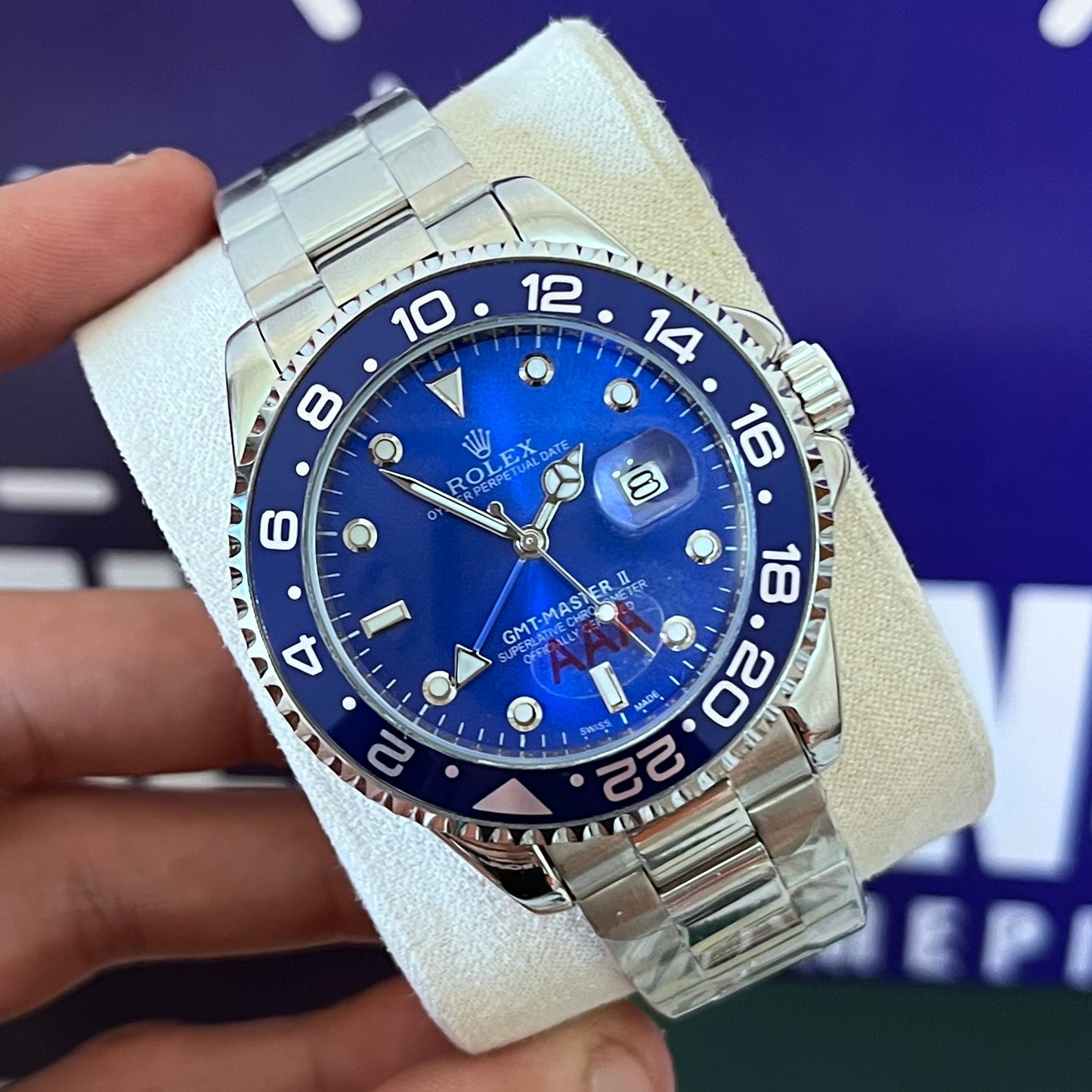 Montre rlx GMT NOIR