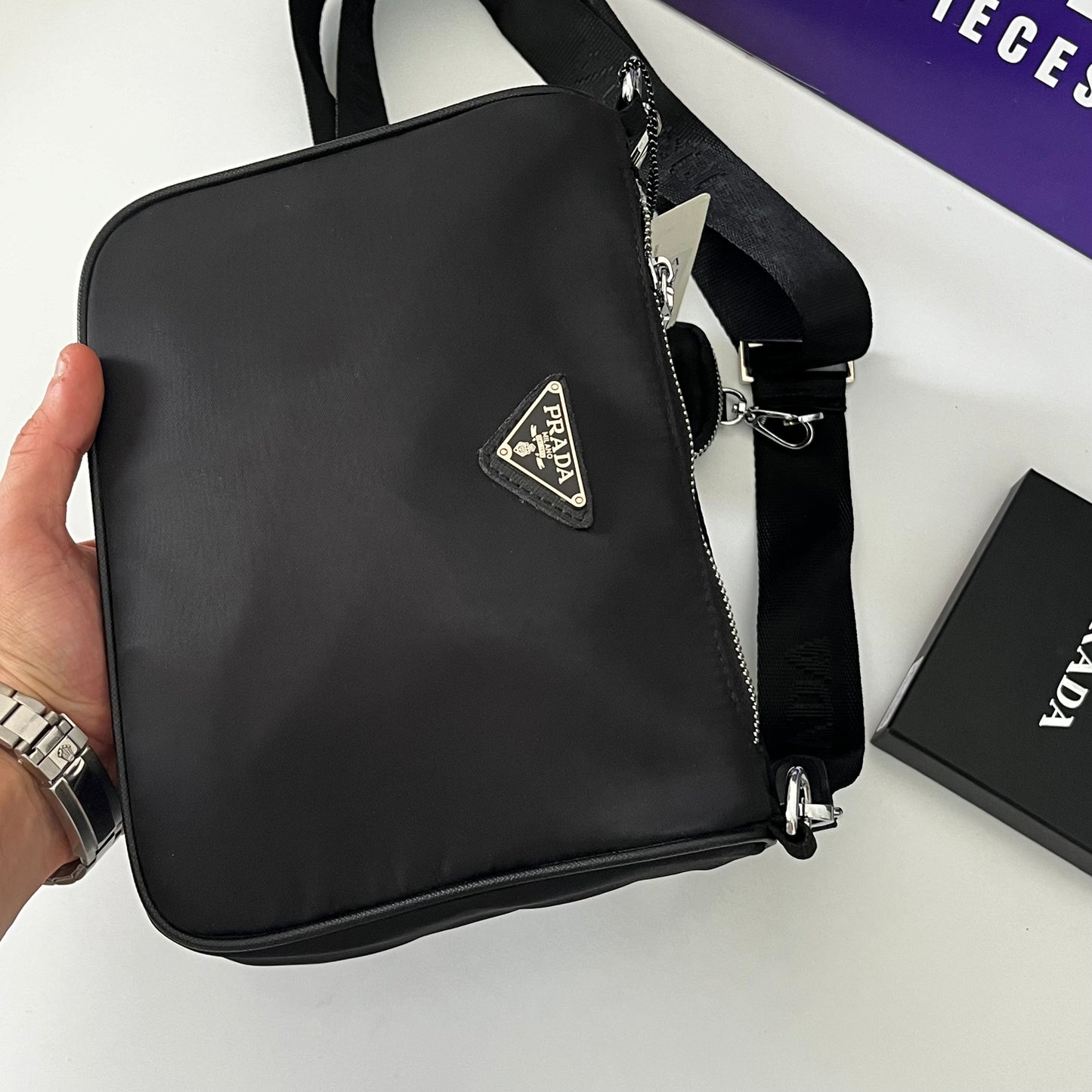Sacoche PRADA deux pieces 🇨🇳