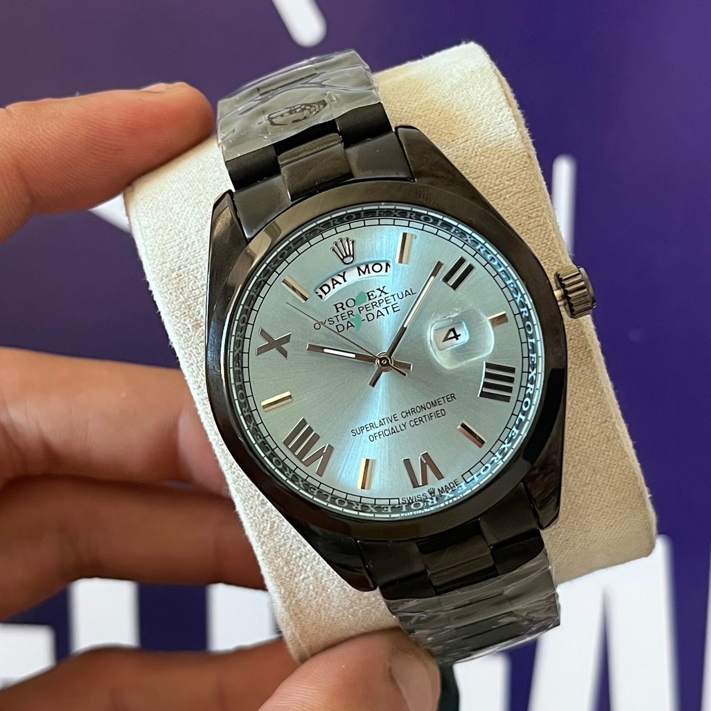 Montre rlx DAY BLACK..