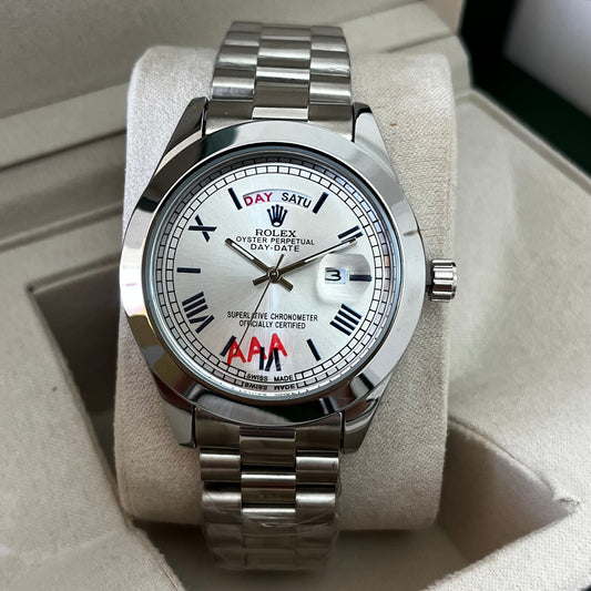 Montre rlx DAYDATE BLANC