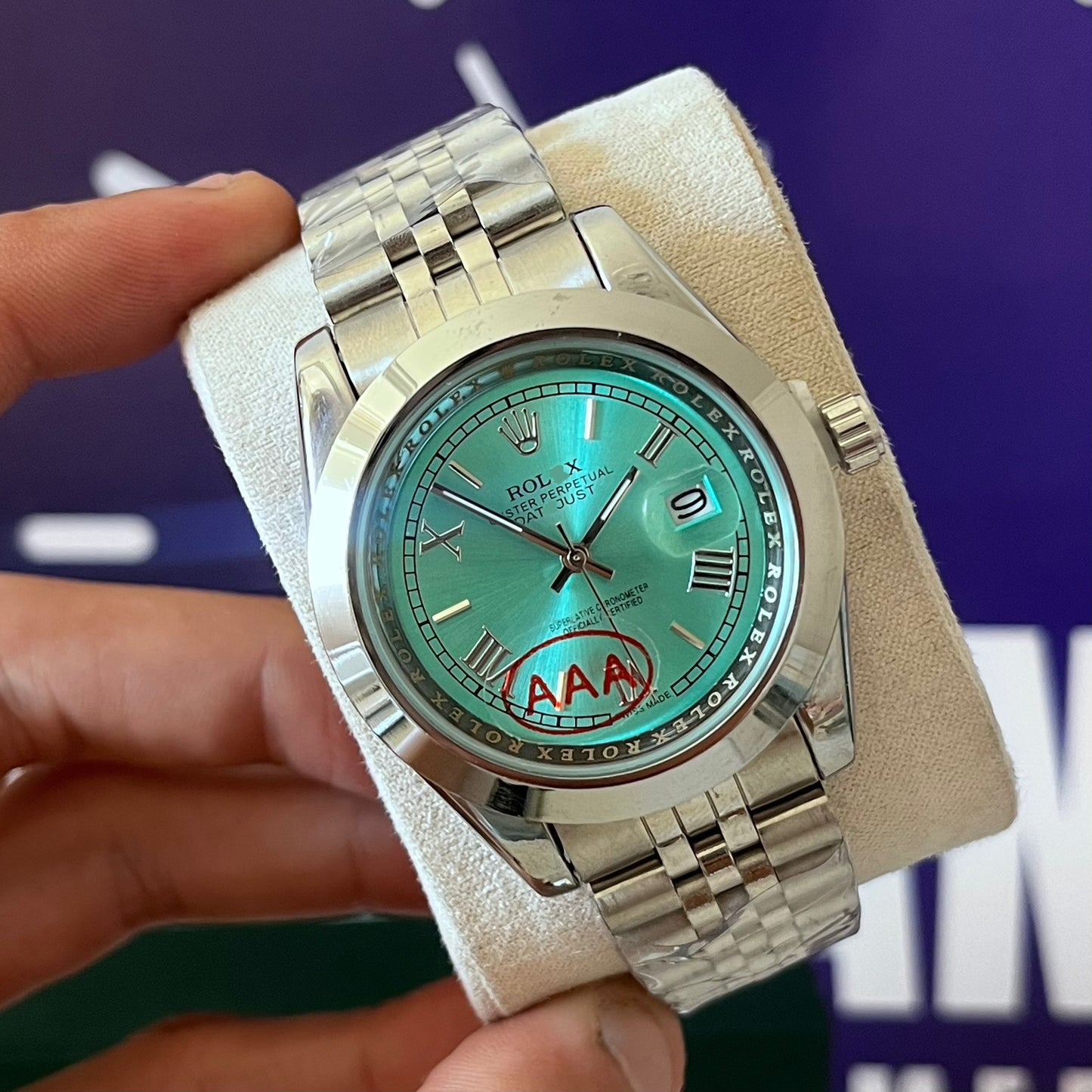 Montre rlx DATE. JUST