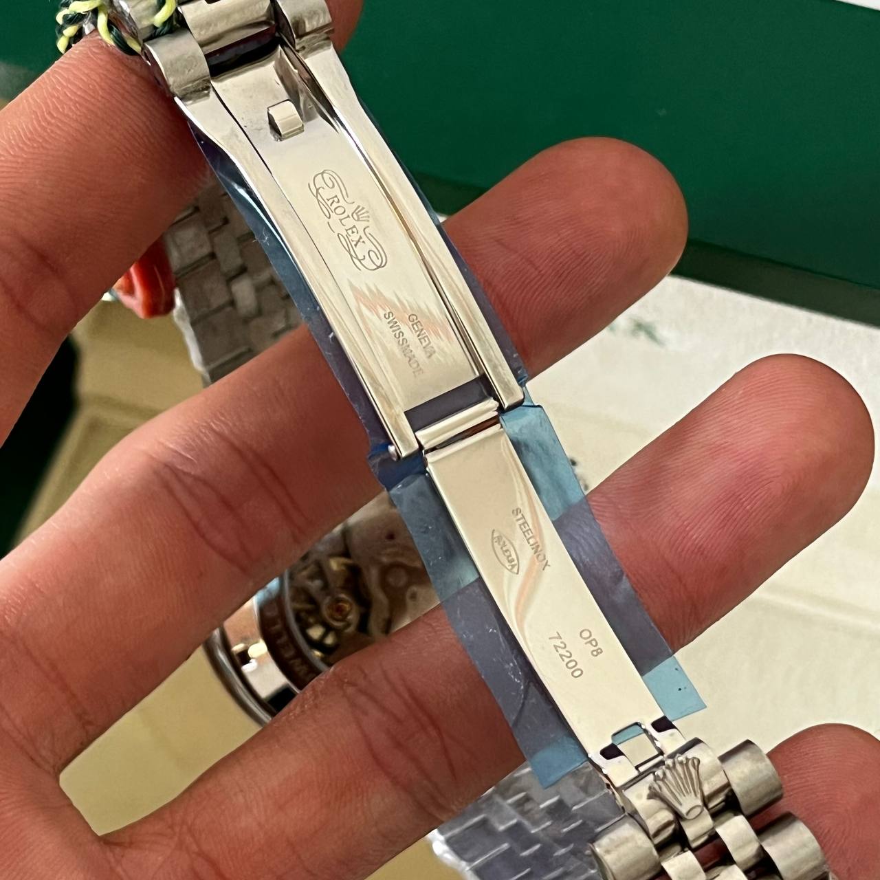Montre rlx DAYJUST mecanique AAA BLEU