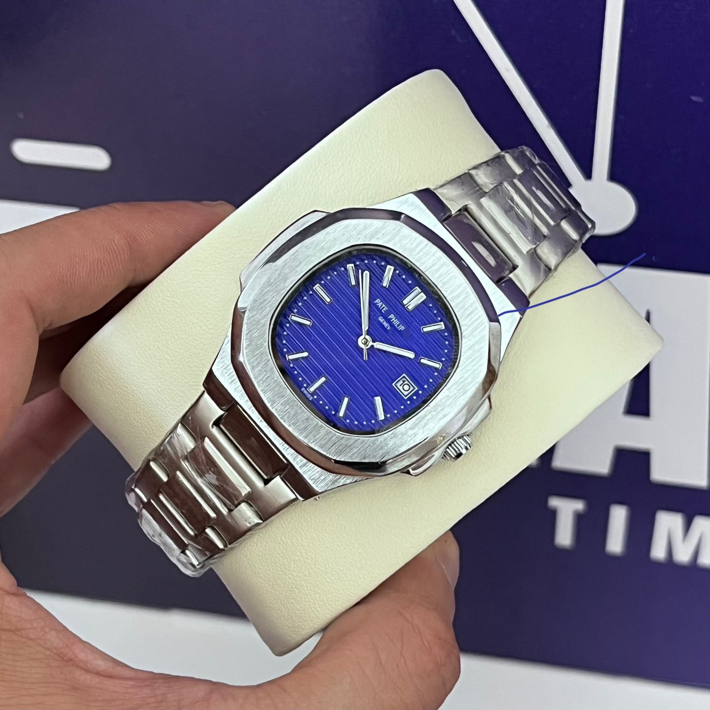 Montre patek stainless steel