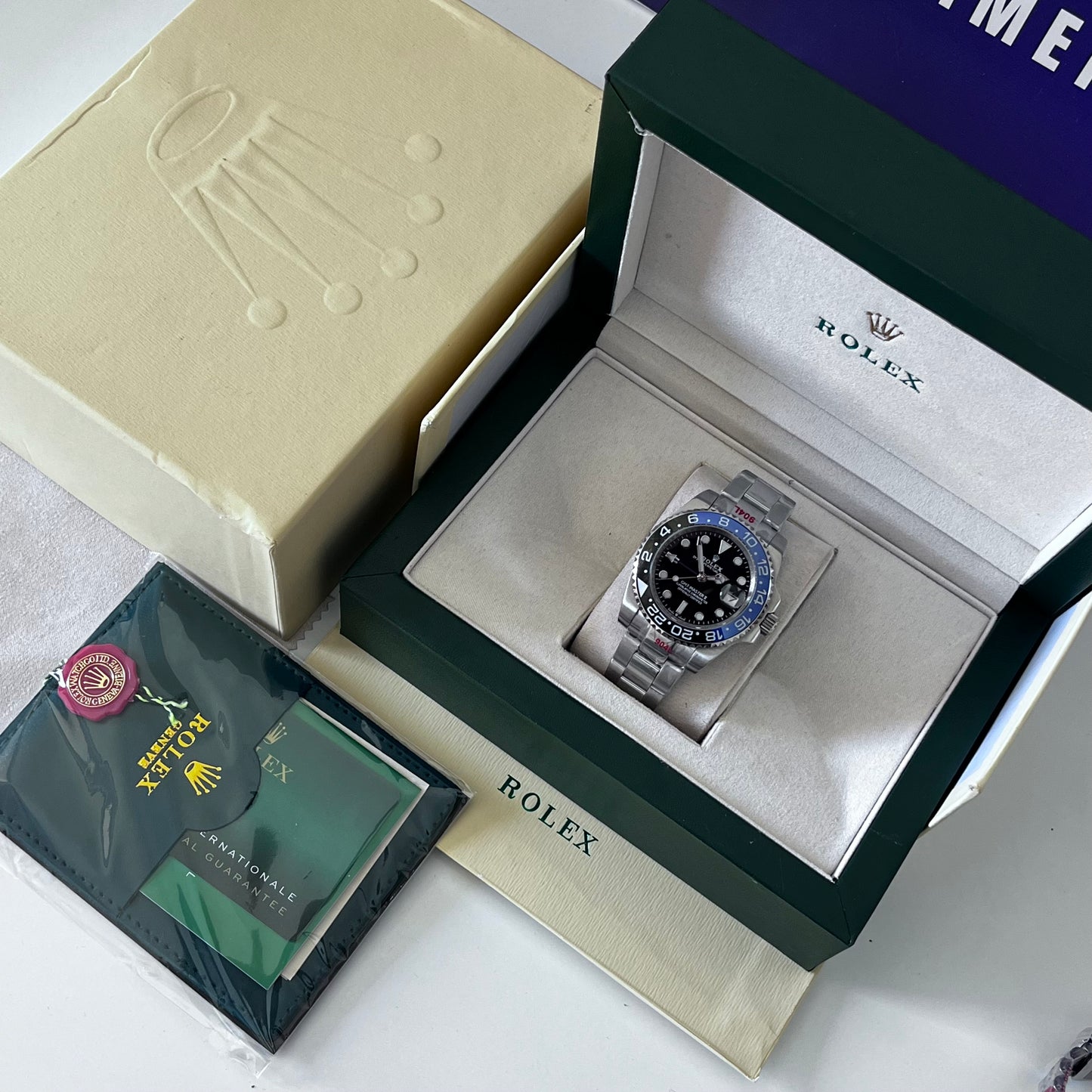 Montre rlx BATMAN OYSTER mecanique AAA