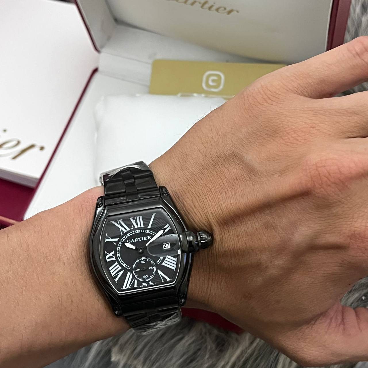 Montre CARTIER BLACK