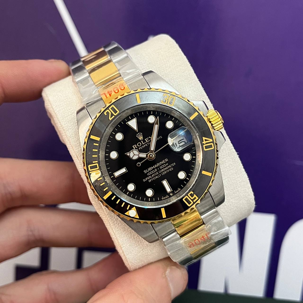 Montre rlx SUB mecanique 2T noir  AAA