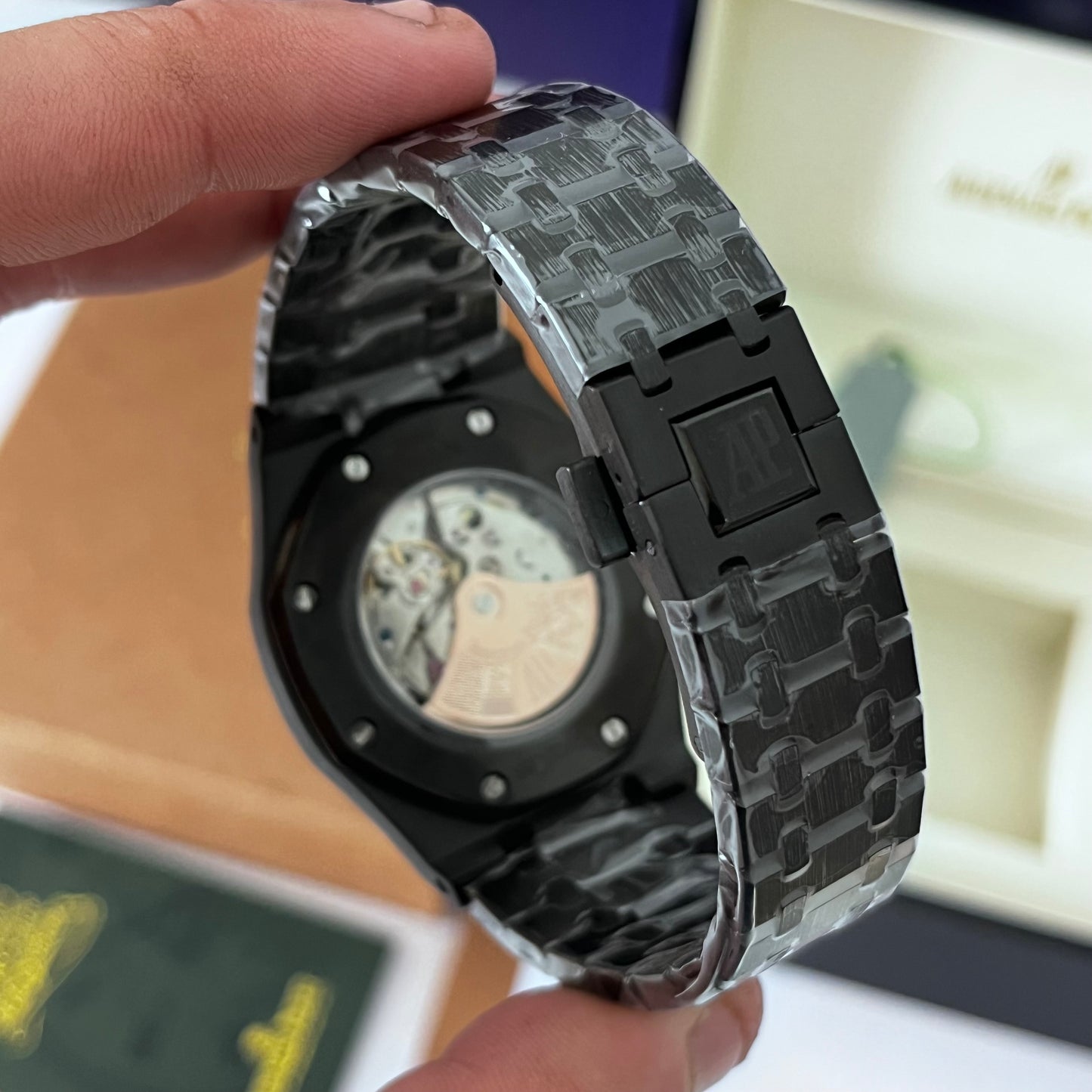 Montre AP mecanique AAA BLACK BLACK