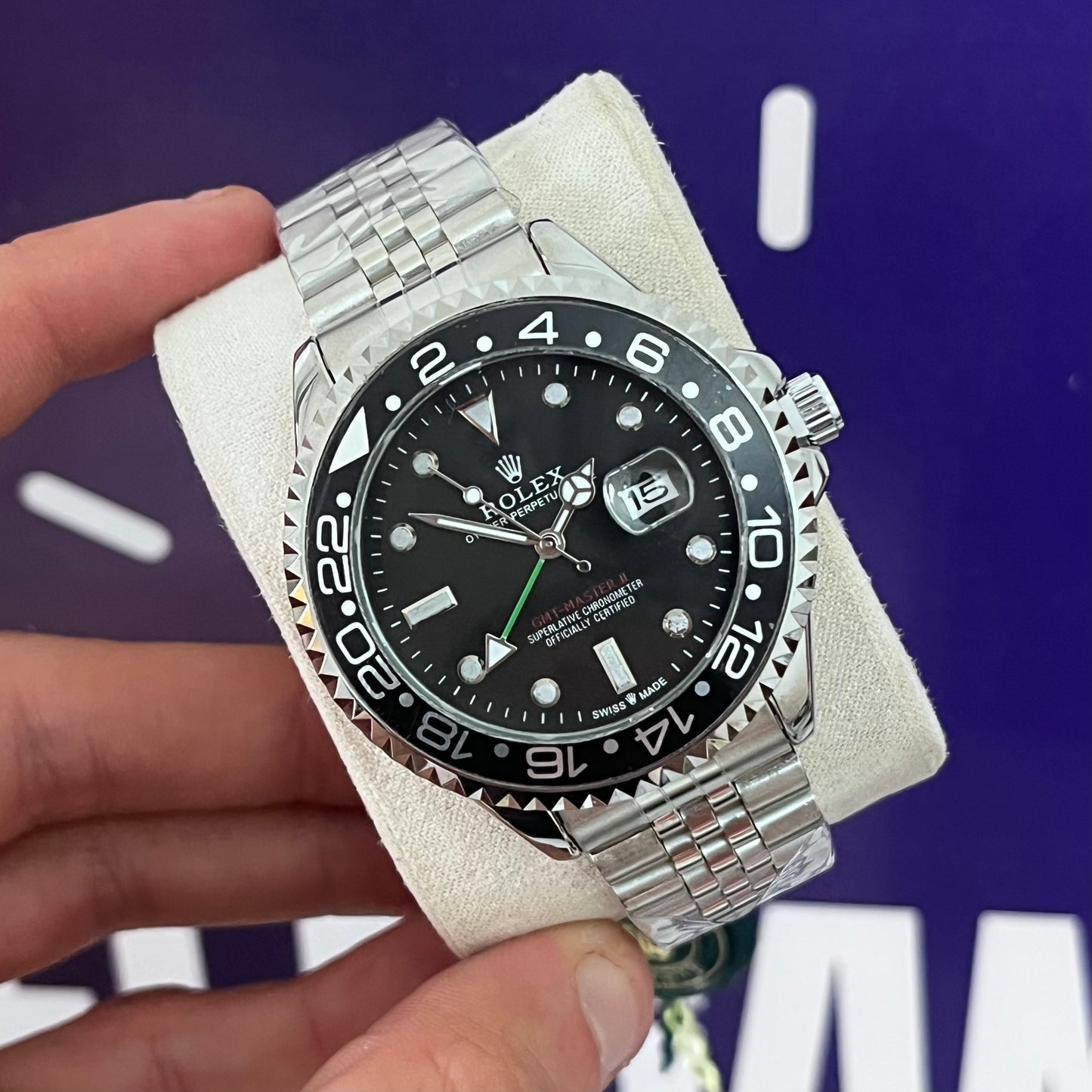 Montre rlx GMT NOIR