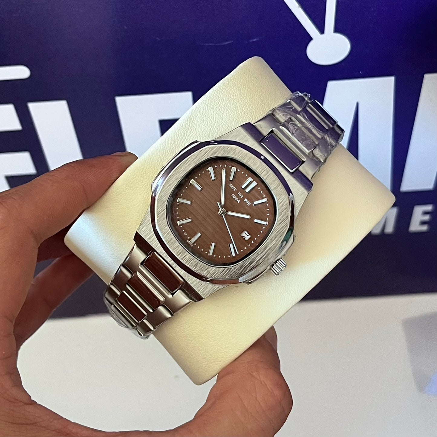 Montre patek stainless steel