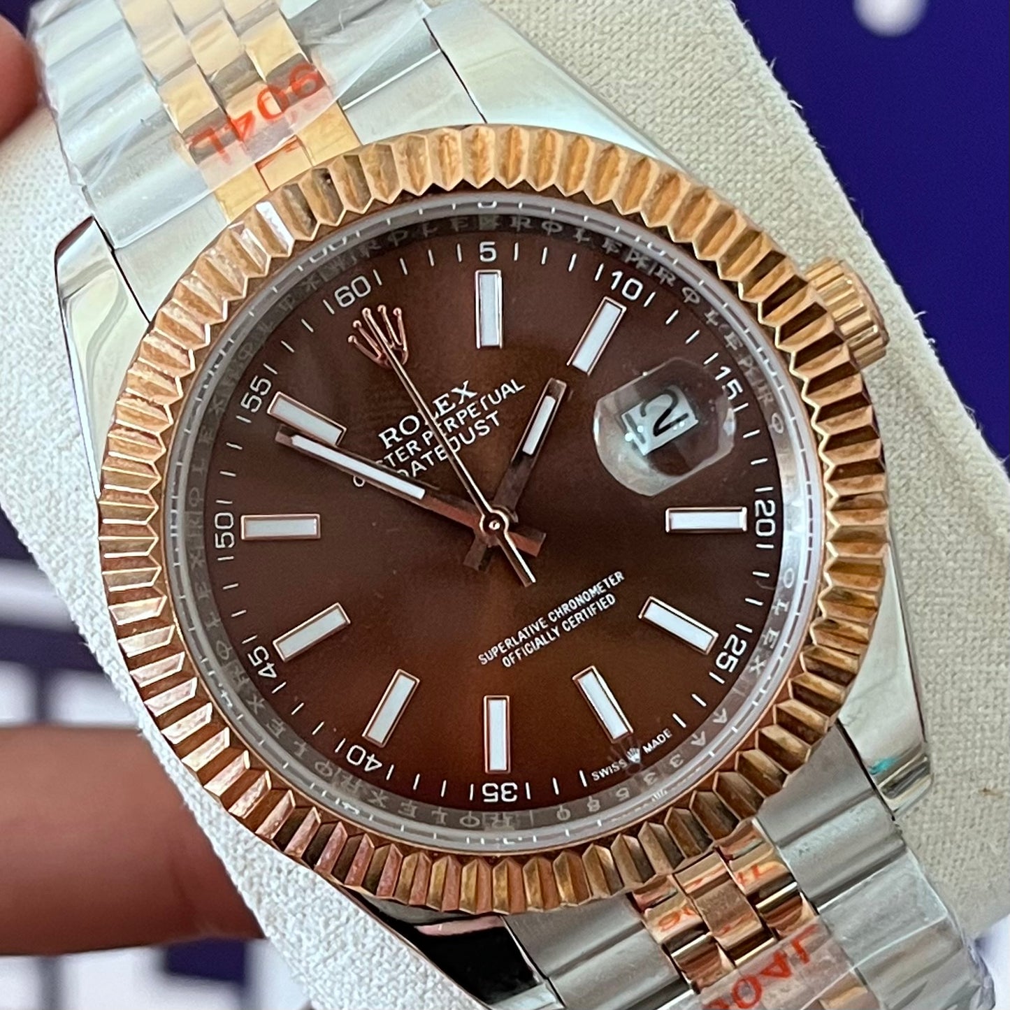 Montre rlx DAY 2t ROSE GOLD mecanique AAA