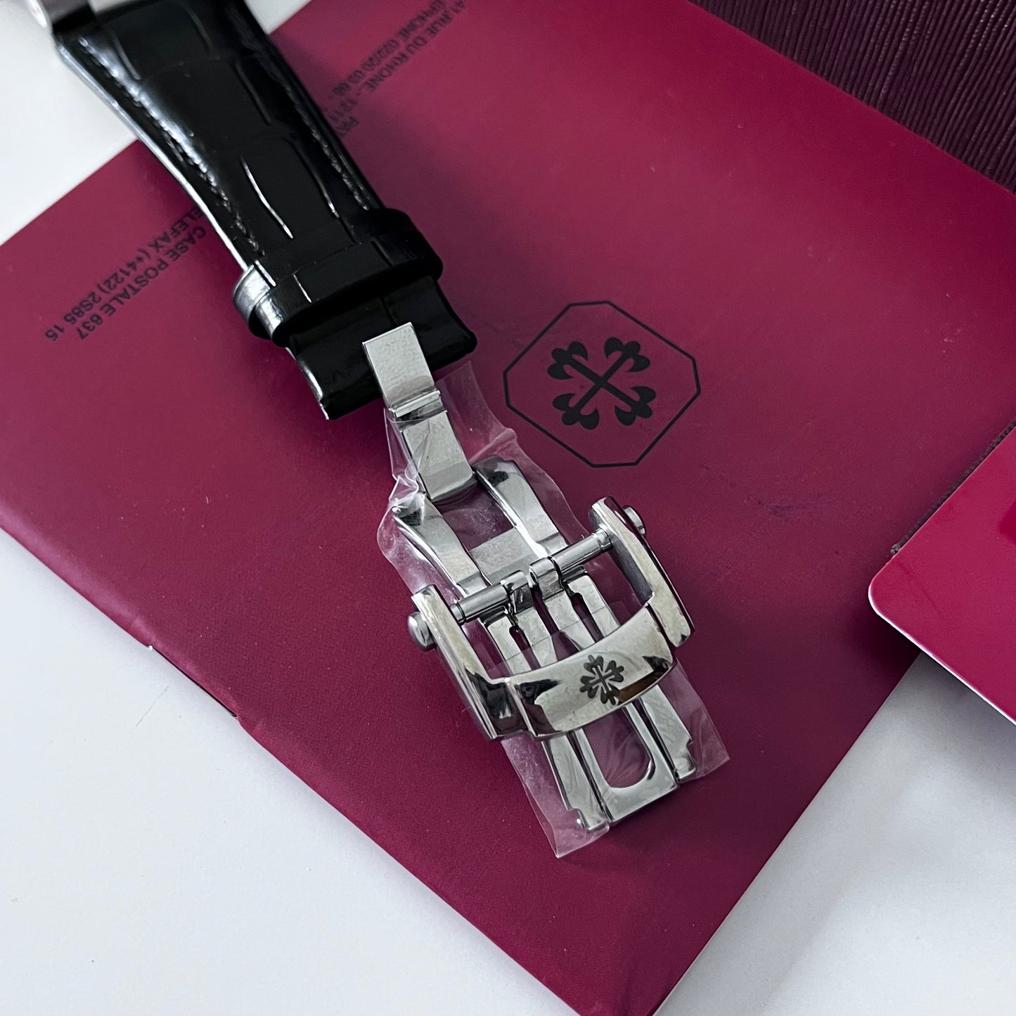 Montre PATEK CUIR mecanique AAA NOIR