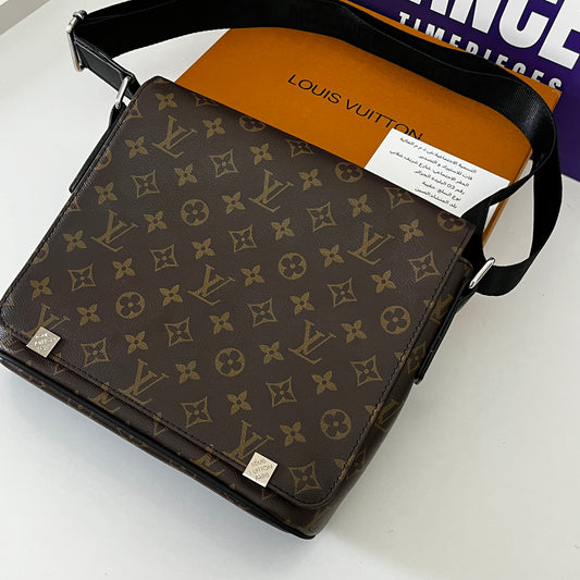 Sacoche lv marron ( avec boite ) π¨π³