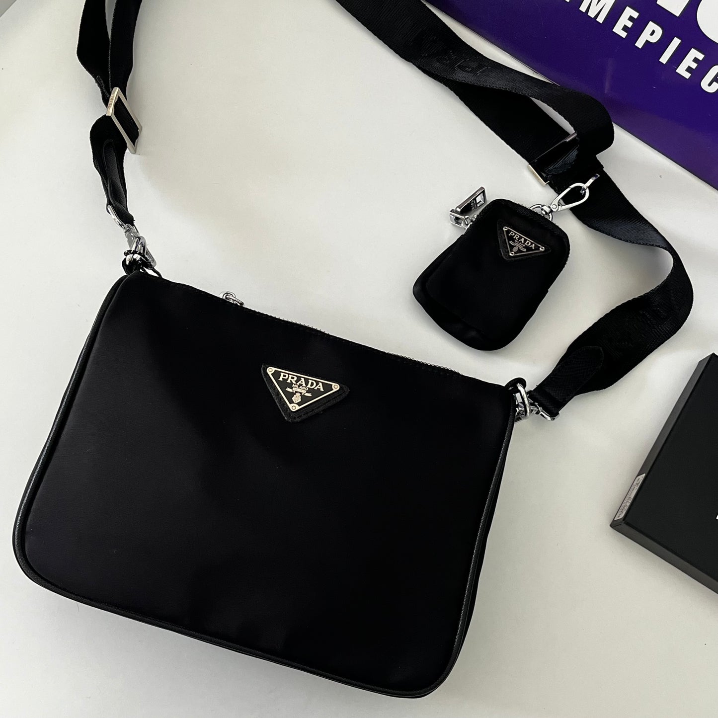 Sacoche PRADA deux pieces 🇨🇳