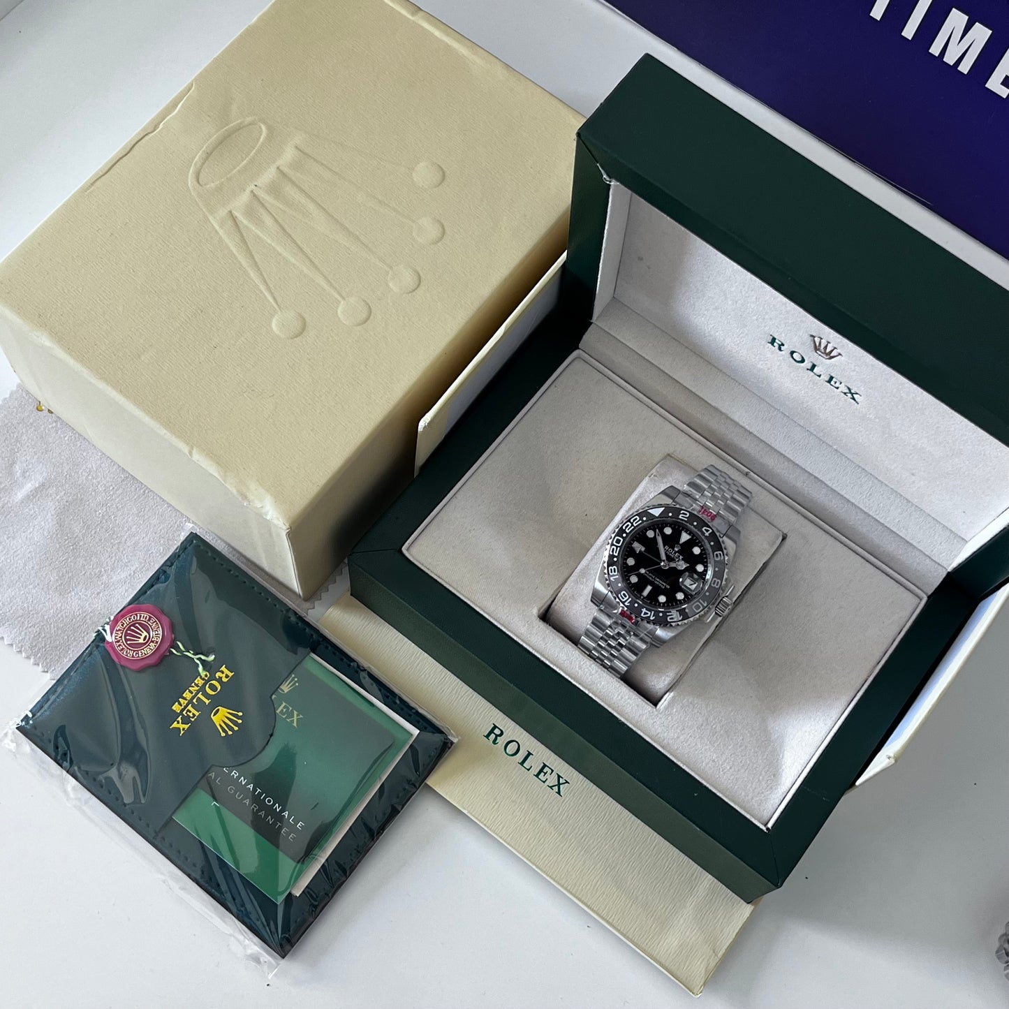 Montre rlx GMT 2024 JUB mecanique AAA