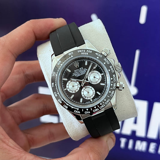 Montre rlx DAYTO mecanique SILICONE NOIR AAA