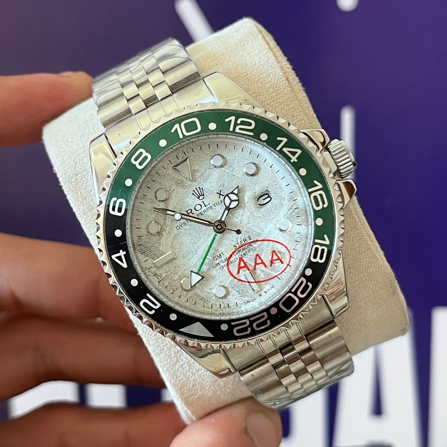 Montre rlx GMT WHITE