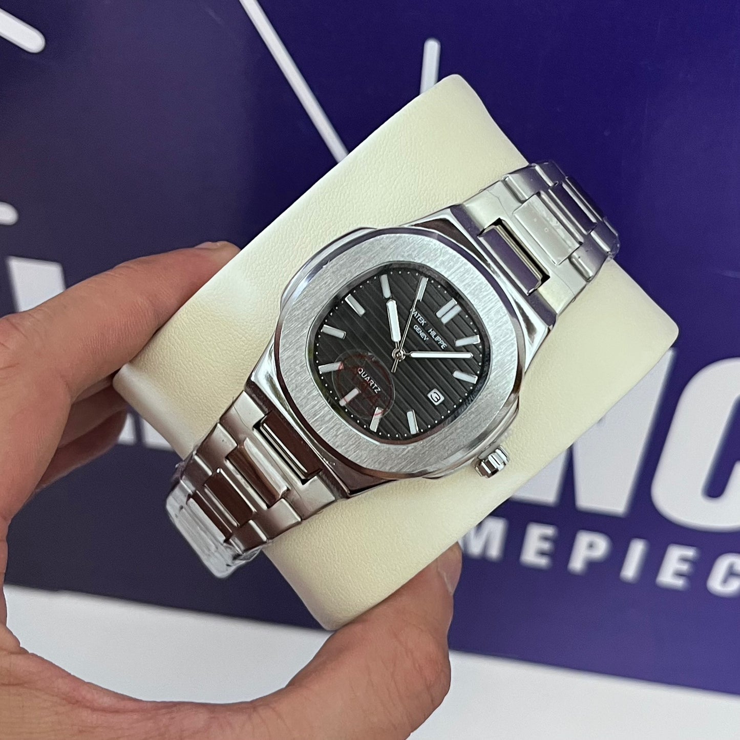 Montre patek stainless steel