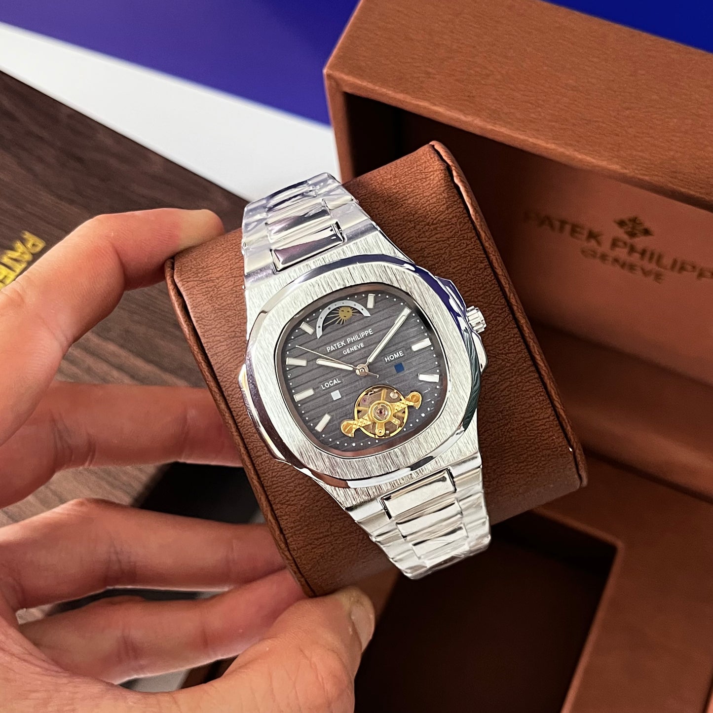 Montre PATEK mecanique LUNE