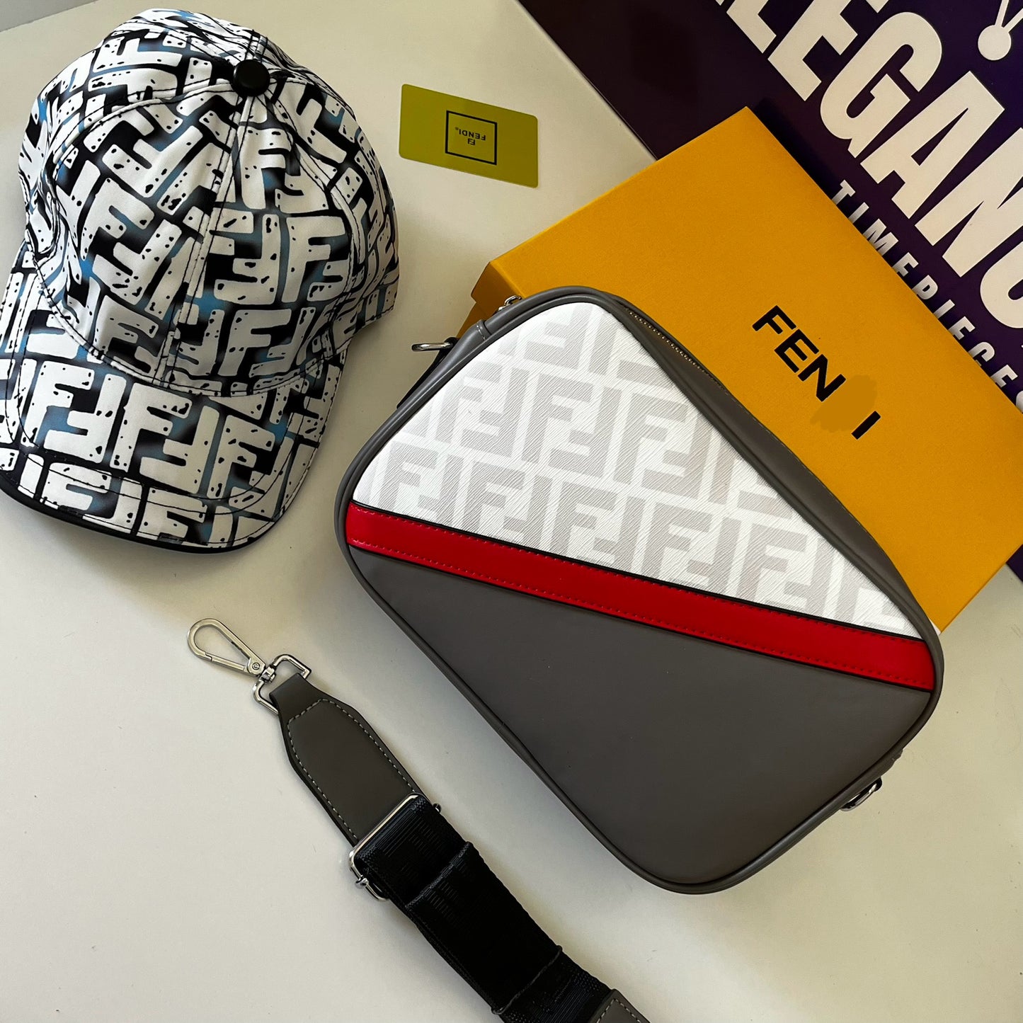 PACK FENDI BLANC ( AVEC BOITE ) 🇨🇳
