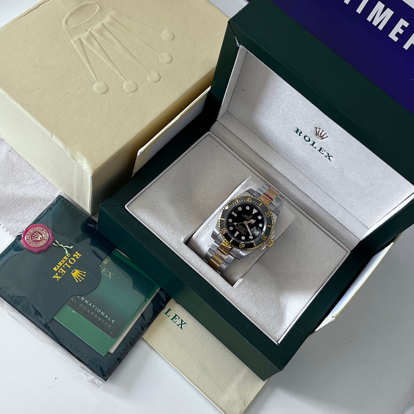 Montre rlx SUB mecanique 2T noir  AAA