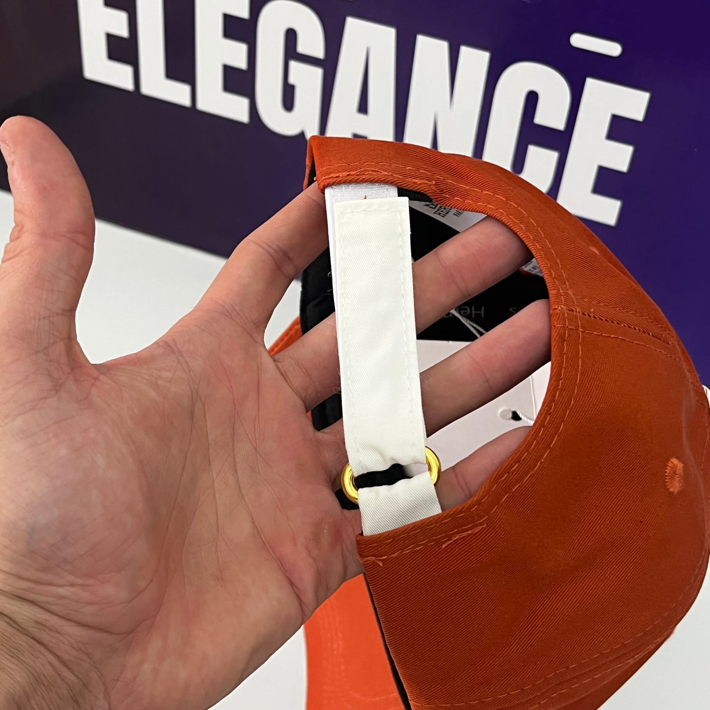 Casquette HERMES ORANGE