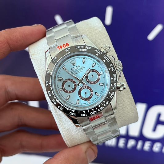 Montre rlx DAYTO mecanique BLEU CIEL  AAA