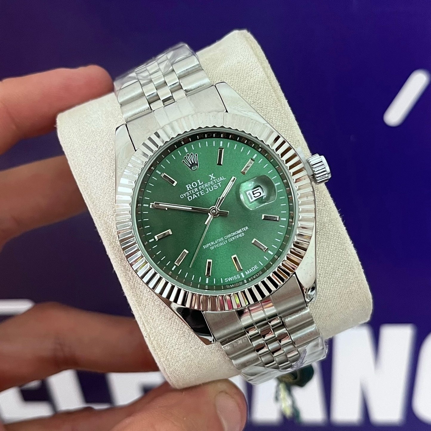 Montre rlx DATE. JUST