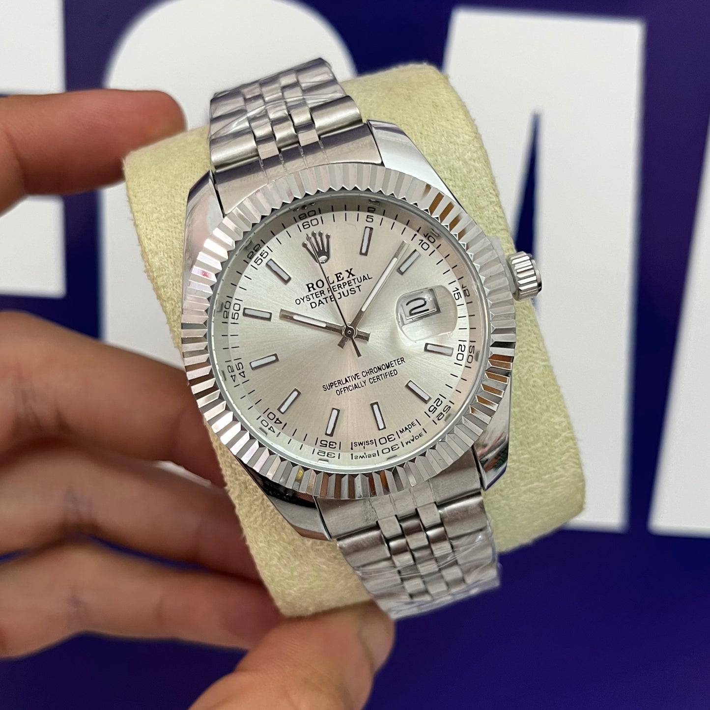 Montre rlx DATEJUST ACIER