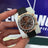 Montre rlx DAYTO mecanique SILICONE ROSE GOLD CHOCOLAT AAA