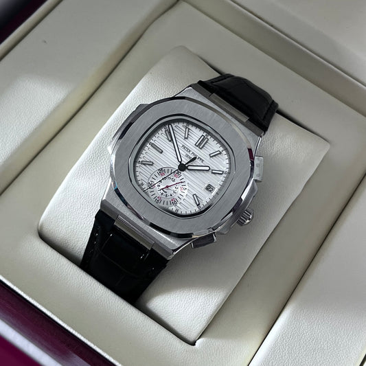 Montre PATEK CUIR  mecanique AAA NOIR
