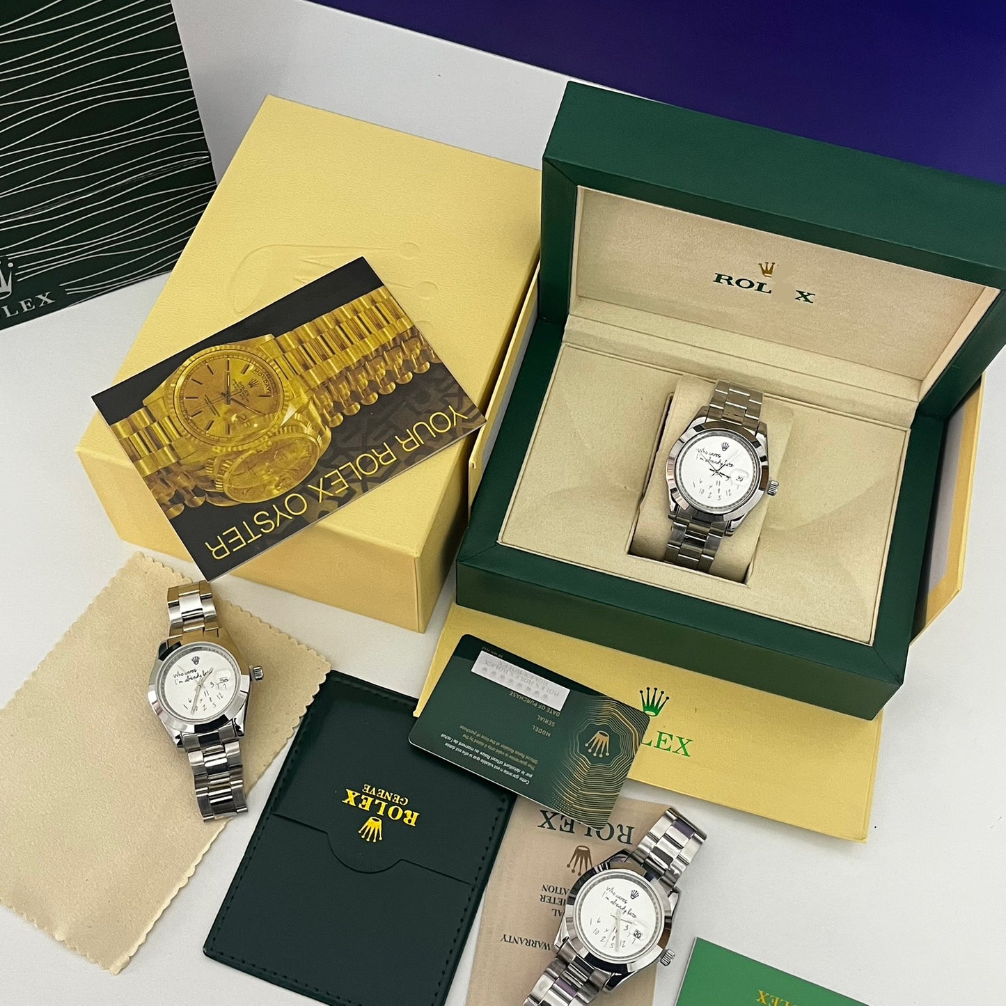 Montre rlx Who cares? Im already late