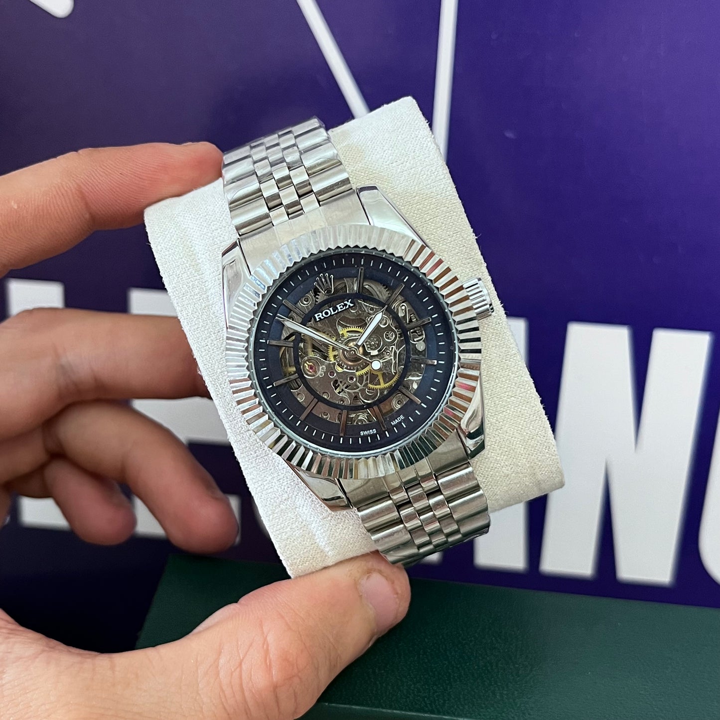 Montre rlx SKELTON MECANIQUE