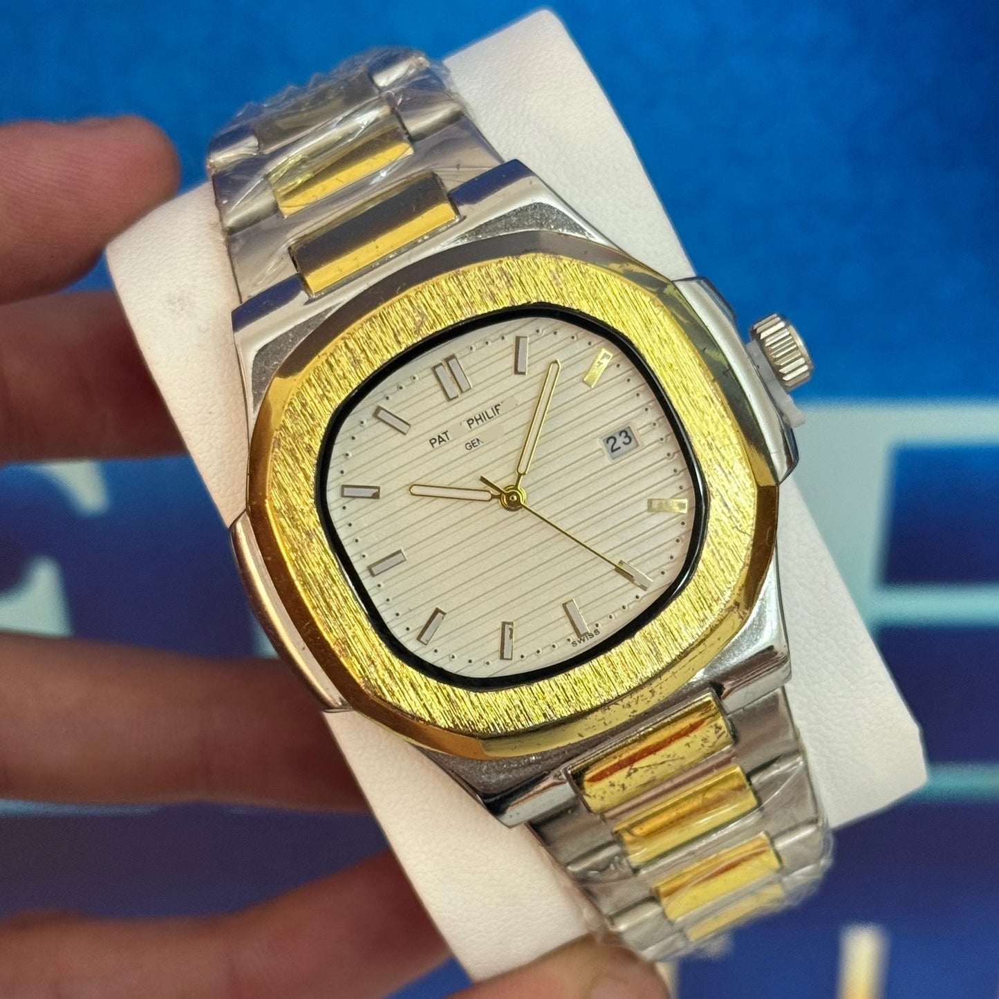Montre patek stainless steel 2