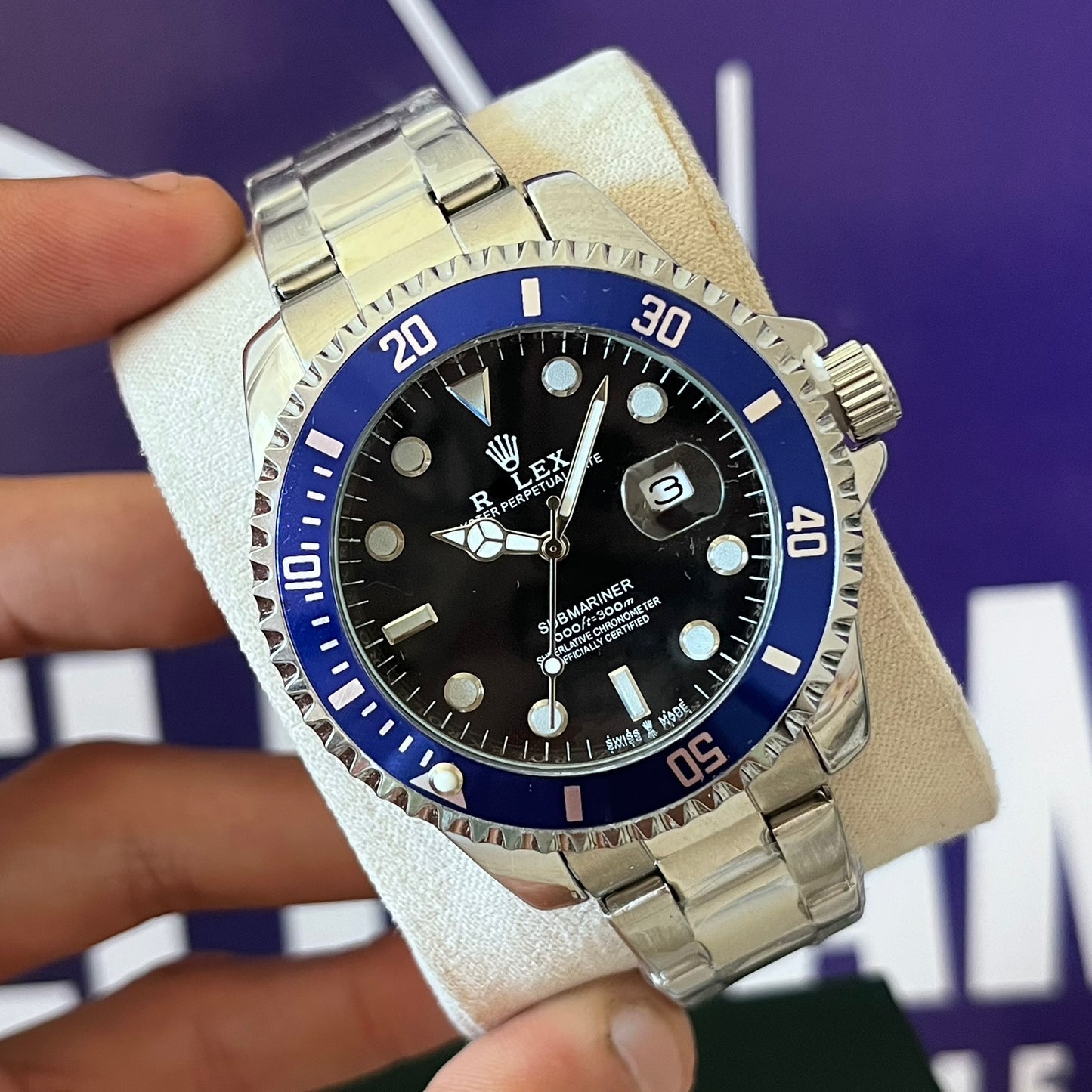 Montre rlx SUB acier