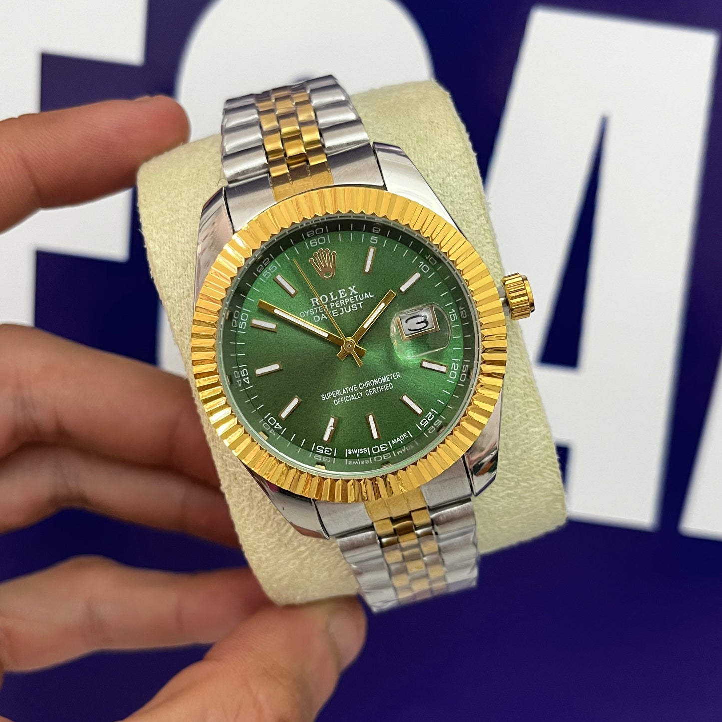 Montre rlx DATEJUST ACIER