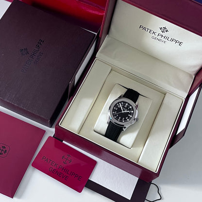 Montre PATEK nautilus SILICONE NOIR mecanique HAUTE GAMME