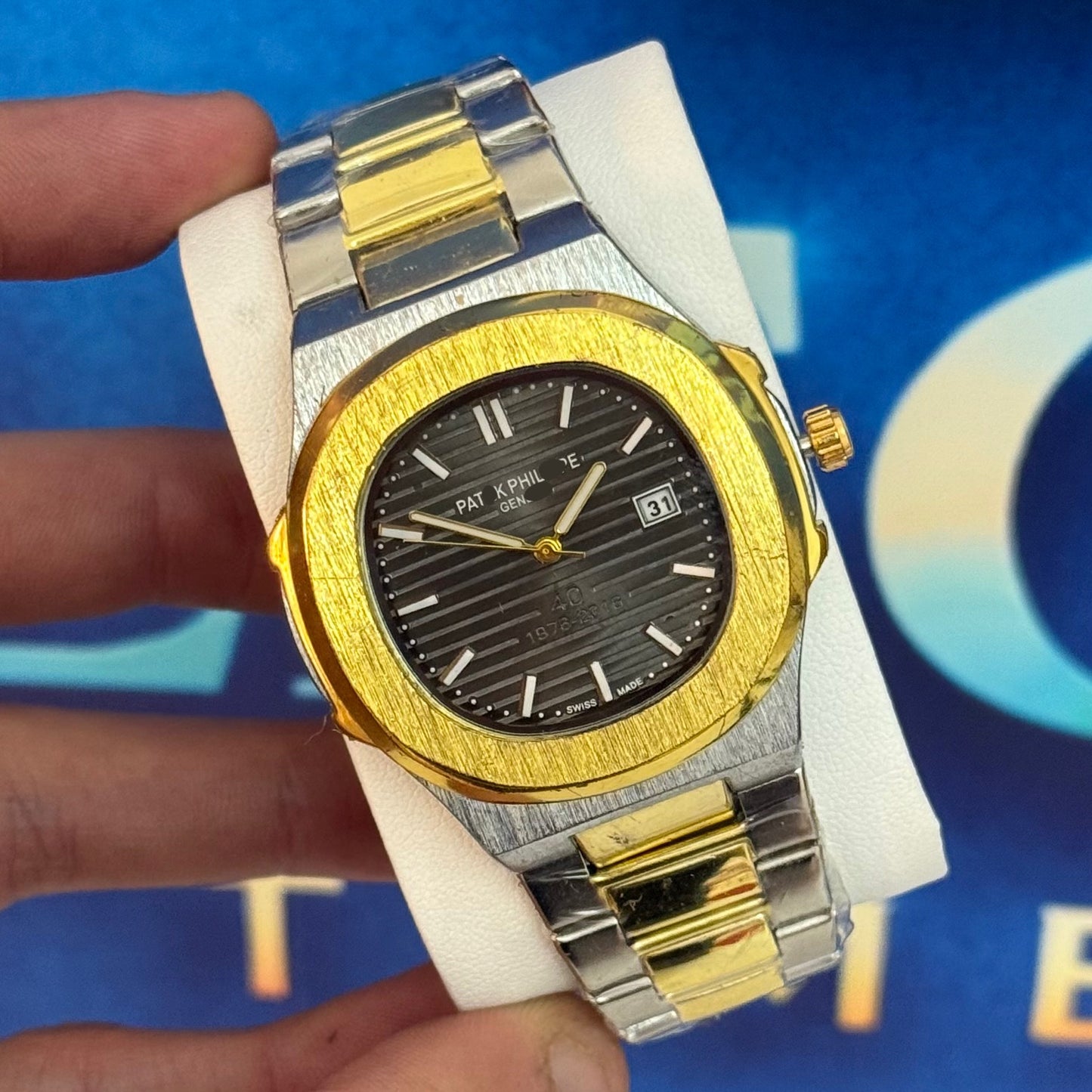 Montre patek stainless steel 2