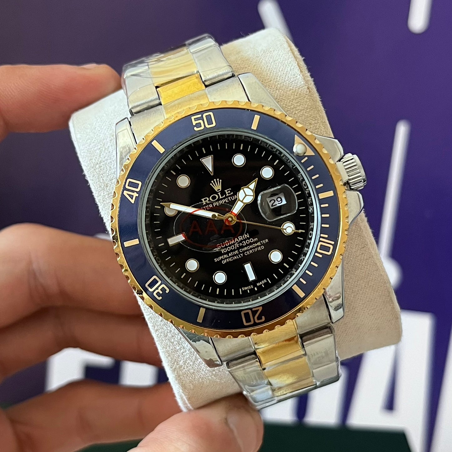 Montre rlx SUB acier