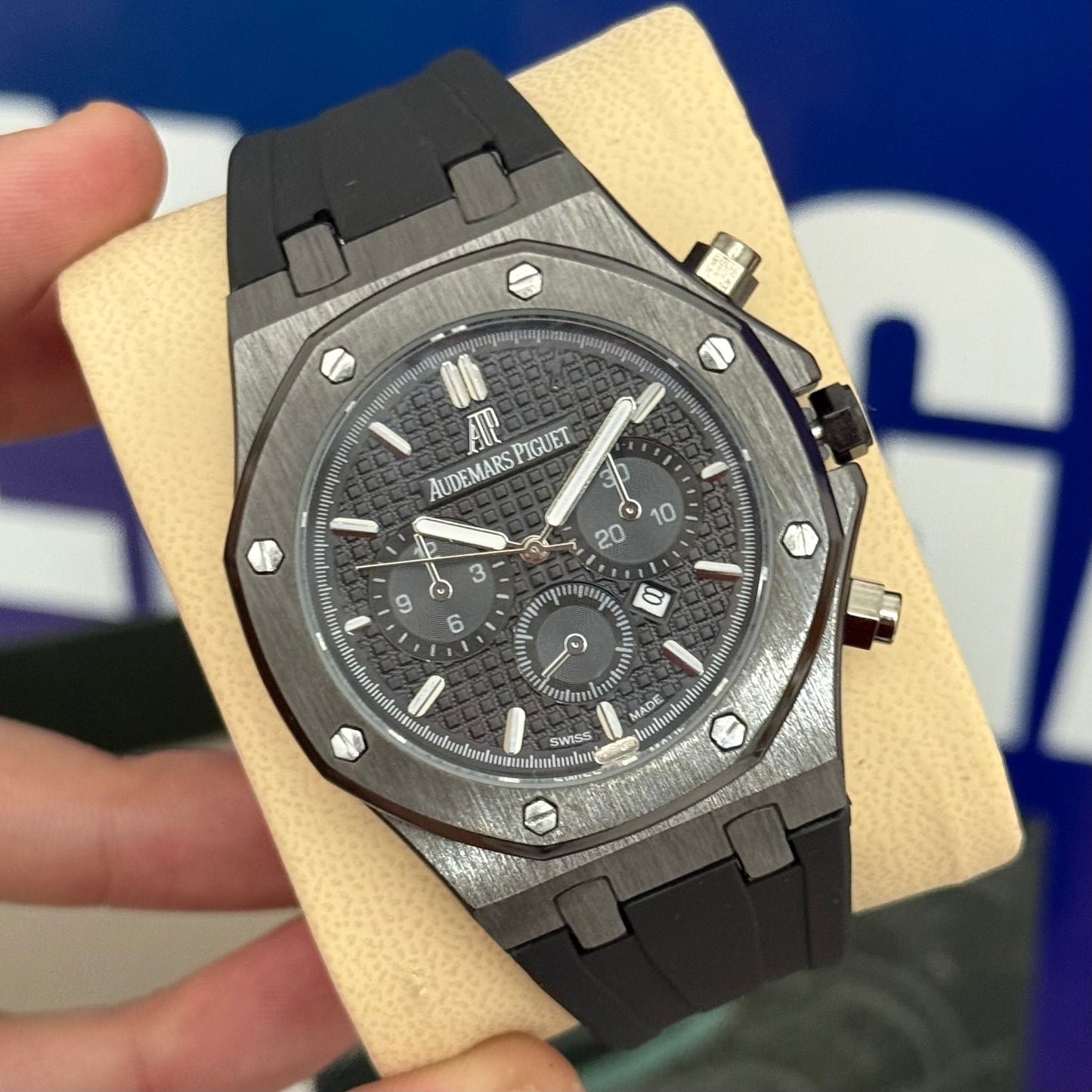 Montre ap style crono silicone