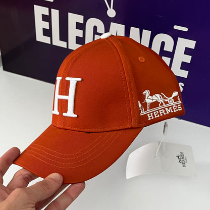 Casquette HERMES ORANGE