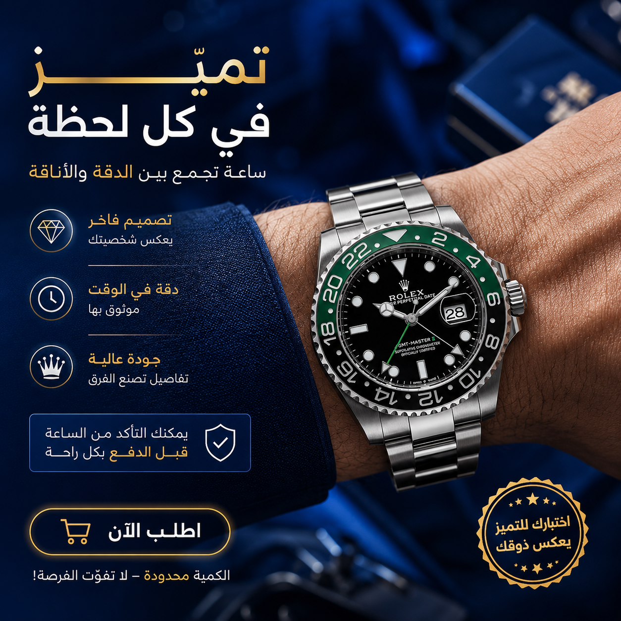 Montre rlx GMT OYSTER