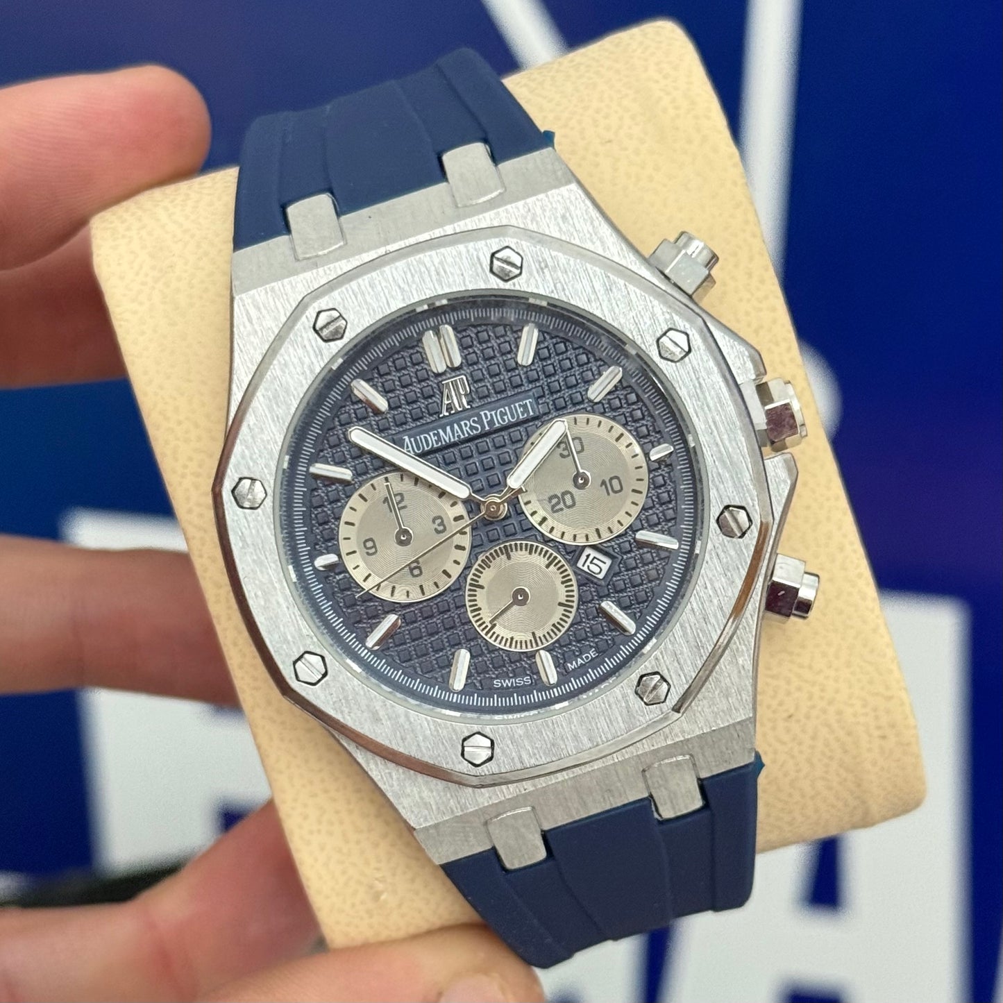 Montre ap style crono silicone