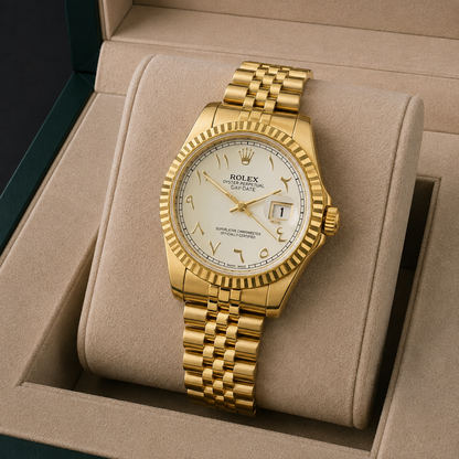 Montre rlx DAYDATE INDIEN NUMBER acier