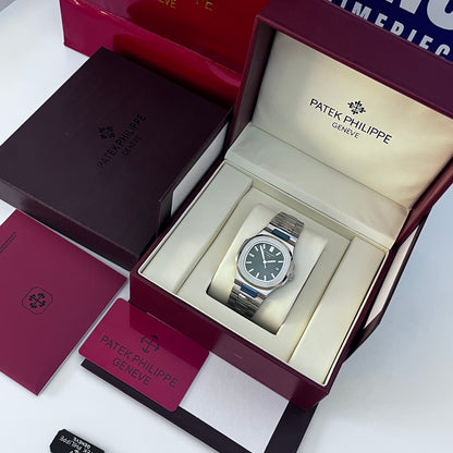 Montre PATEK nautilus mecanique HAUTE GAMME VERT