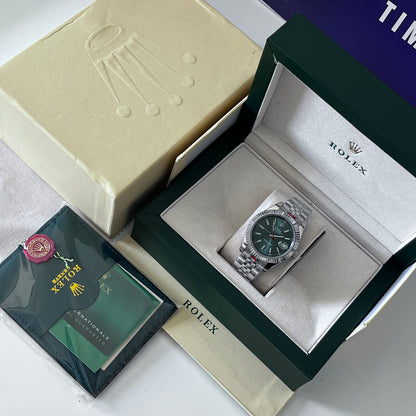 Montre rlx DATE DIAL GREEN mecanique HAUTE GAMME