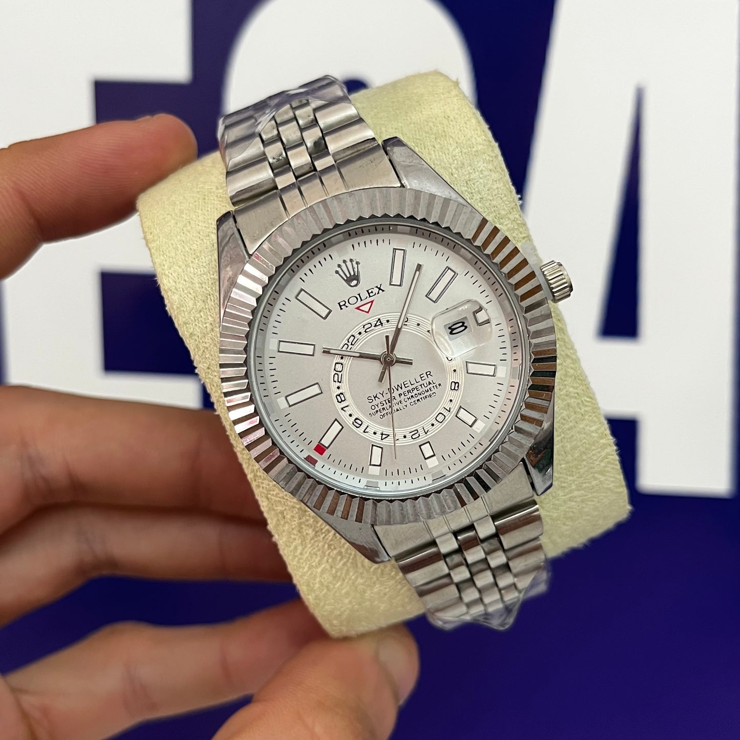 Montre rlx SKY BLANC
