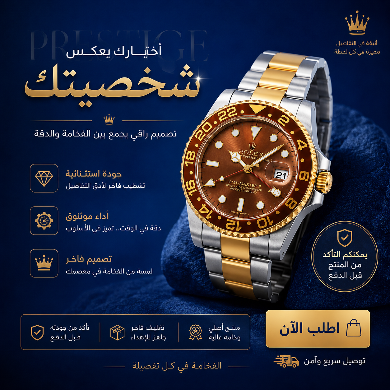 Montre rlx GMT OYSTER