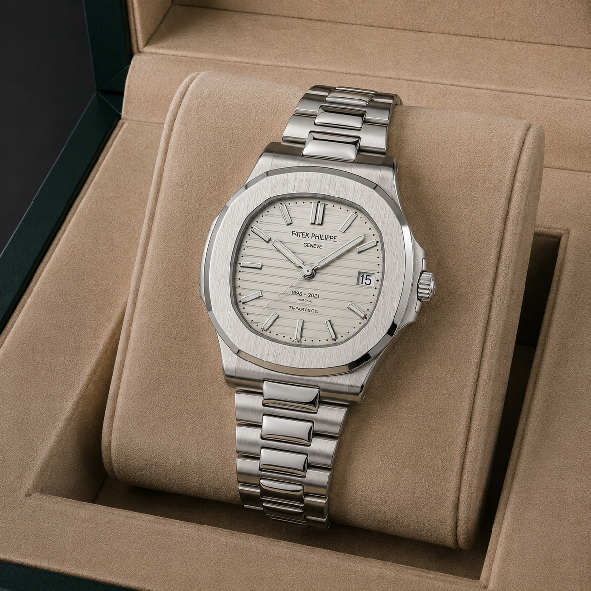 Montre patek stainless steel 2